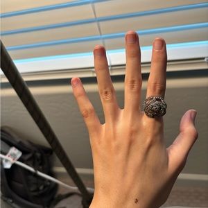 Vintage Y2K Flower Ring